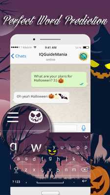Emulate Android APK Halloween Keyboard Theme Pro