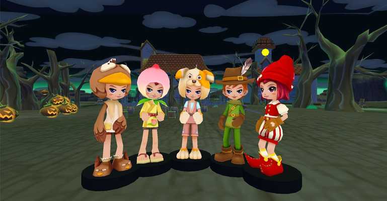 Emulate Android APK Halloween kids CAR Racing Game