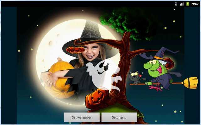 Emulate Android APK Halloween Kids Photo Live Wallpaper Emulate Android APK Halloween Kids Photo Live Wallpaper