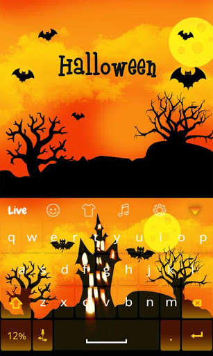 Emulate Android APK Halloween Live Keyboard Theme Emulate Android APK Halloween Live Keyboard Theme