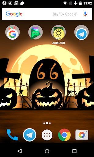 Emulate Android APK Halloween live wallpaper with countdown and sounds Emulate Android APK Halloween live wallpaper with countdown and sounds