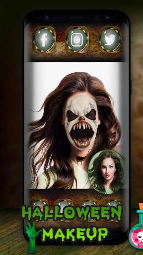 Emulate Android APK Halloween Makeup and Dressup