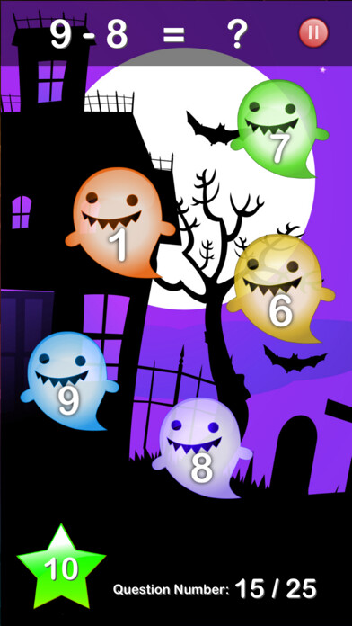 Emulate iPhone app Halloween Maths Lite using MyAndroid Emulate iPhone app Halloween Maths Lite using MyAndroid