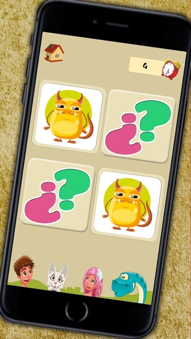 Emulate iPhone app Halloween memory game: Learning game for kids using MyAndroid