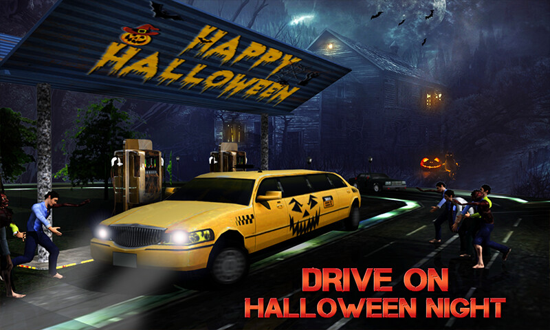 Run android online APK Halloween Night Taxi Driver 3D Car Driving Games from MyAndroid or emulate Halloween Night Taxi Driver 3D Car Driving Games using MyAndroid