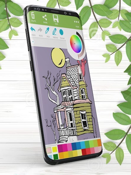 Run android online APK Halloween Party - Colorbooks from MyAndroid or emulate Halloween Party - Colorbooks using MyAndroid