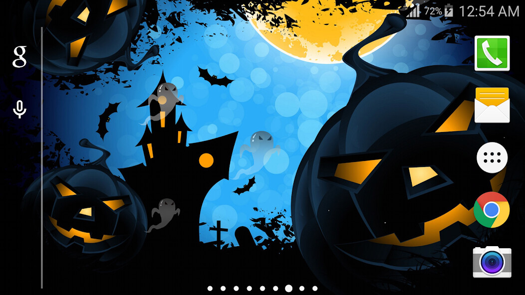 Run android online APK Halloween Party Live Wallpaper from MyAndroid or emulate Halloween Party Live Wallpaper using MyAndroid