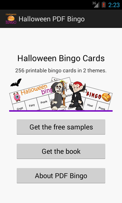 Emulate Android APK Halloween PDF Bingo Emulate Android APK Halloween PDF Bingo