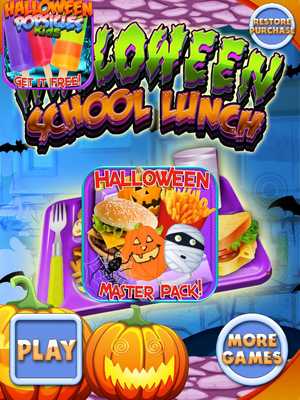 Emulate Android APK Halloween School Lunch