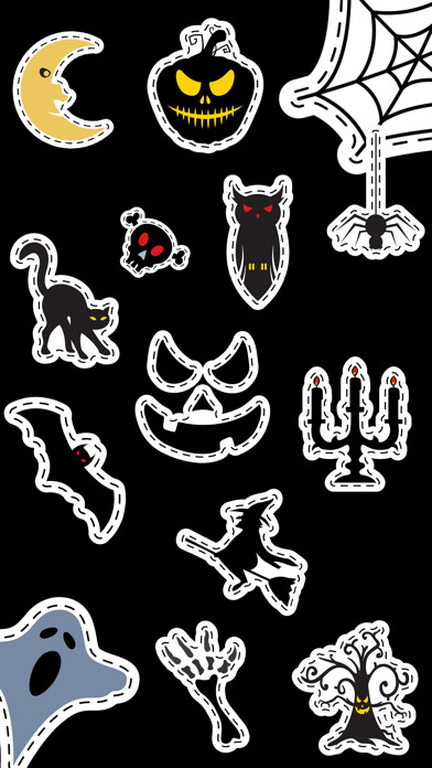 Emulate iPhone app Halloween silhouettes using MyAndroid Emulate iPhone app Halloween silhouettes using MyAndroid