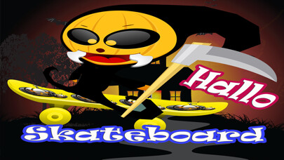 Emulate iPhone app halloween skateboard jumper using MyAndroid Emulate iPhone app halloween skateboard jumper using MyAndroid