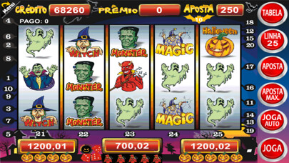 Emulate iPhone app Halloween Slot - Caça Niquel using MyAndroid