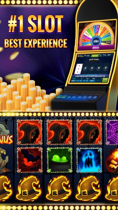 Emulate iPhone app Halloween Slot Machine Game using MyAndroid