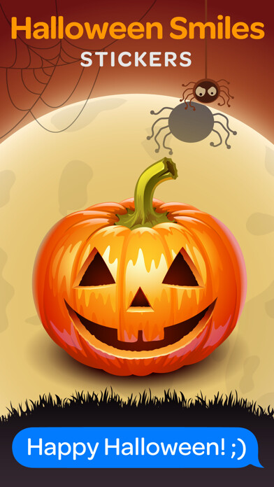 Emulate iPhone app Halloween Smiles 2 – cool Stickers & Emoji using MyAndroid Emulate iPhone app Halloween Smiles 2 – cool Stickers & Emoji using MyAndroid