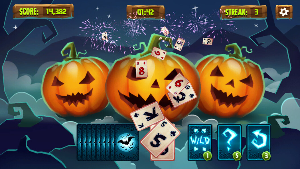 Run android online APK Halloween Solitaire Tripeaks from MyAndroid or emulate Halloween Solitaire Tripeaks using MyAndroid