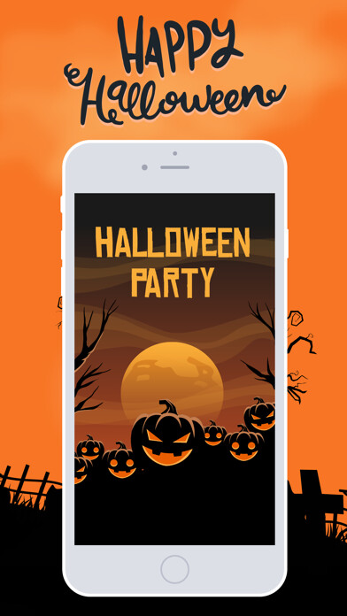 Emulate iPhone app Halloween Sticker hd using MyAndroid Emulate iPhone app Halloween Sticker hd using MyAndroid