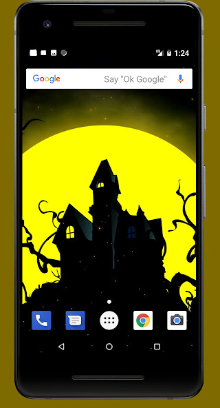 Emulate iPhone app Halloween Video Wallpaper using MyAndroid Emulate iPhone app Halloween Video Wallpaper using MyAndroid