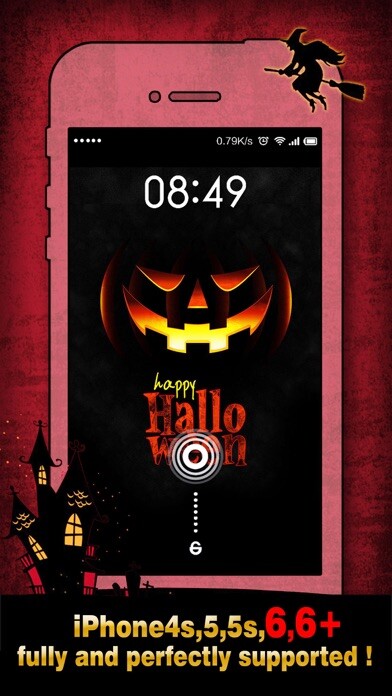 Emulate iPhone app Halloween Wallpapers & Backgrounds HD - Home Screen Maker with Pumpkin, Scary, Ghost Images using MyAndroid Emulate iPhone app Halloween Wallpapers & Backgrounds HD - Home Screen Maker with Pumpkin, Scary, Ghost Images using MyAndroid