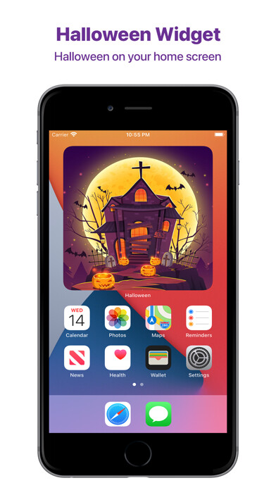Emulate iPhone app Halloween Widget using MyAndroid Emulate iPhone app Halloween Widget using MyAndroid