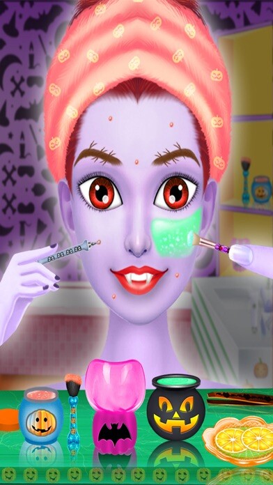 Emulate iPhone app Halloween Witch Girl Makeover using MyAndroid Emulate iPhone app Halloween Witch Girl Makeover using MyAndroid