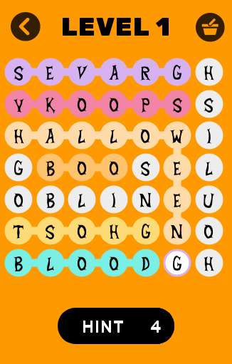 Run android online APK Halloween Word Search Free from MyAndroid or emulate Halloween Word Search Free using MyAndroid
