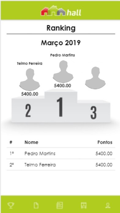 Emulate iPhone app Hall Versátil using MyAndroid