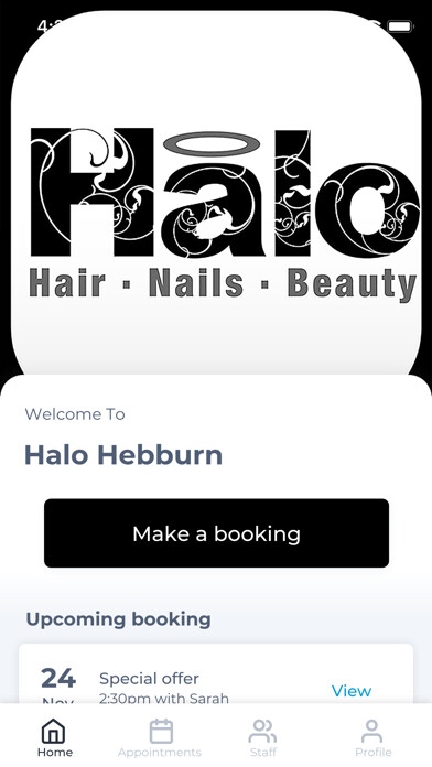Emulate iPhone app Halo Hebburn using MyAndroid