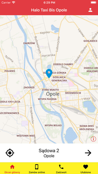 Emulate iPhone app Halo Taxi Bis Opole using MyAndroid Emulate iPhone app Halo Taxi Bis Opole using MyAndroid