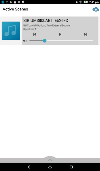 Emulate iPhone app Hama Smart Audio using MyAndroid