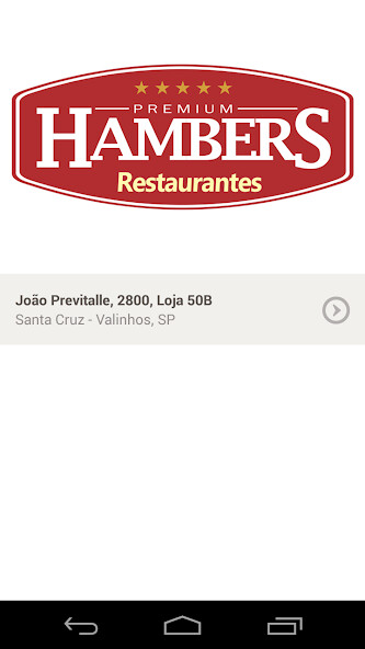 Run android online APK Hambers Restaurante from MyAndroid or emulate Hambers Restaurante using MyAndroid