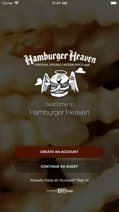 Emulate iPhone app Hamburger Heaven Elmhurst using MyAndroid Emulate iPhone app Hamburger Heaven Elmhurst using MyAndroid