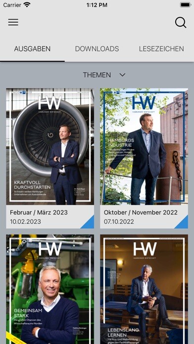 Emulate iPhone app hamburger wirtschaft using MyAndroid