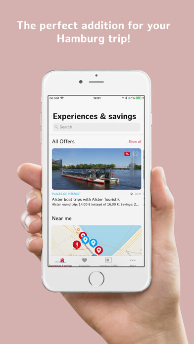 Emulate iPhone app Hamburg - Experience & Savings using MyAndroid