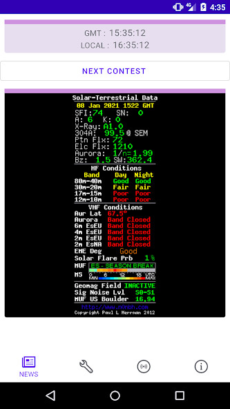 Run android online APK Ham Companion from MyAndroid or emulate Ham Companion using MyAndroid