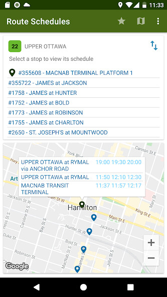 Run android online APK Hamilton HSR Bus Schedules from MyAndroid or emulate Hamilton HSR Bus Schedules using MyAndroid Run android online APK Hamilton HSR Bus Schedules from MyAndroid or emulate Hamilton HSR Bus Schedules using MyAndroid