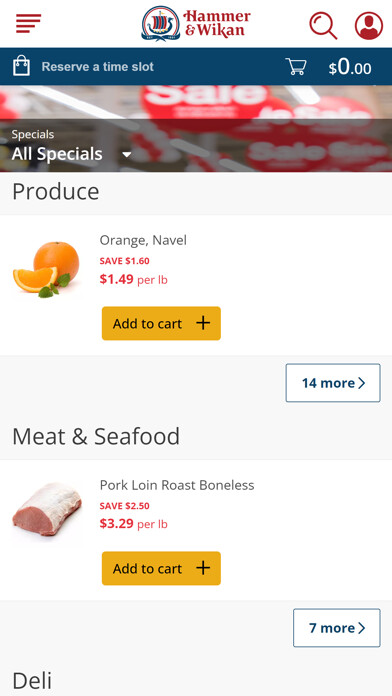 Emulate iPhone app Hammer & Wikan Groceries using MyAndroid Emulate iPhone app Hammer & Wikan Groceries using MyAndroid