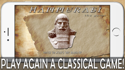 Emulate iPhone app Hammurabi, The Game using MyAndroid