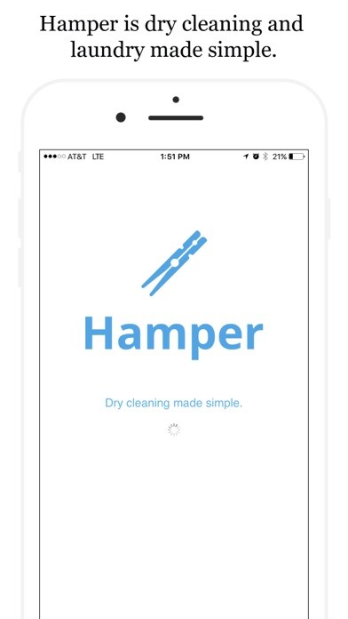 Emulate iPhone app Hamper Dry Cleaning & Laundry using MyAndroid Emulate iPhone app Hamper Dry Cleaning & Laundry using MyAndroid