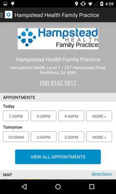 Emulate Android APK Hampstead Health