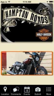 Emulate Android APK Hampton Roads Harley-Davidson