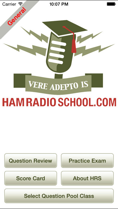Emulate iPhone app Ham Radio School - General using MyAndroid Emulate iPhone app Ham Radio School - General using MyAndroid