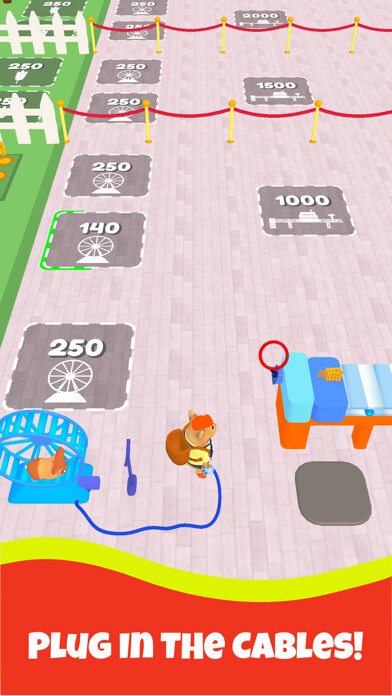 Emulate iPhone app Hamsters on Wheels using MyAndroid