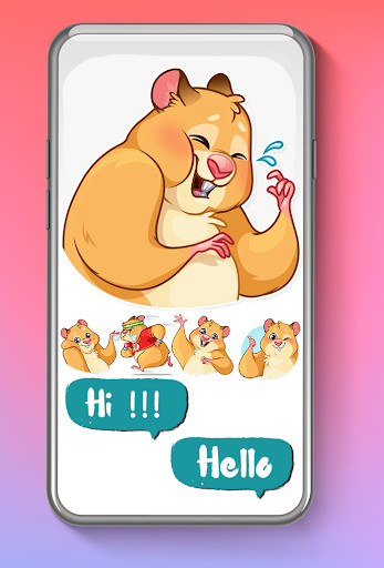 Run android online APK Hamster STICKERS FOR WhatsApp - WAStickerApps from MyAndroid or emulate Hamster STICKERS FOR WhatsApp - WAStickerApps using MyAndroid