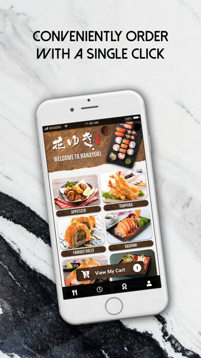 Emulate iPhone app Hanayuki Sushi using MyAndroid Emulate iPhone app Hanayuki Sushi using MyAndroid