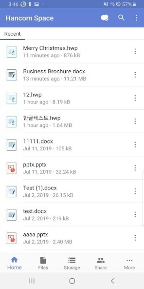 Run android online APK Hancom Space from MyAndroid or emulate Hancom Space using MyAndroid