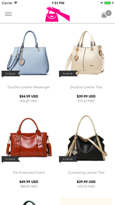 Emulate iPhone app Handbags 5 by 5mina Buy Designer Bags Ladies Purse using MyAndroid Emulate iPhone app Handbags 5 by 5mina Buy Designer Bags Ladies Purse using MyAndroid