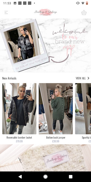 Run android online APK Handbags & Gladrags from MyAndroid or emulate Handbags & Gladrags using MyAndroid