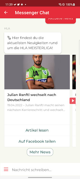 Run android online APK HANDBALL LIGEN AUSTRIA (HLA) from MyAndroid or emulate HANDBALL LIGEN AUSTRIA (HLA) using MyAndroid