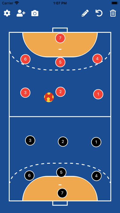 Emulate iPhone app Handball Tactic Board using MyAndroid Emulate iPhone app Handball Tactic Board using MyAndroid