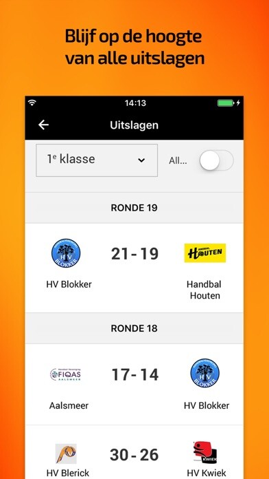 Emulate iPhone app HandbalNL using MyAndroid Emulate iPhone app HandbalNL using MyAndroid